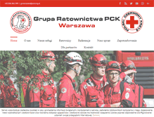 Tablet Screenshot of grpckwarszawa.pl